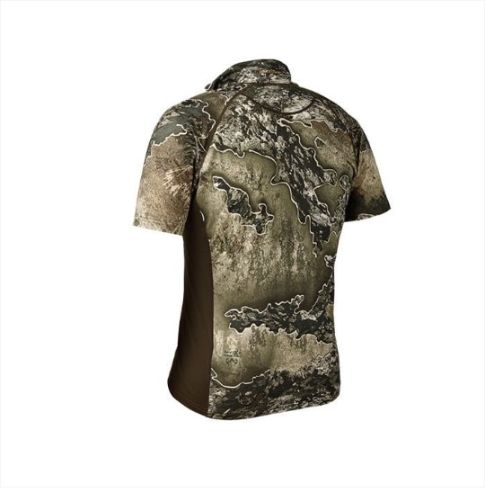DEERHUNTER Yaka Fermarlı K.Kollu Realtree Tişört M - Görsel 2