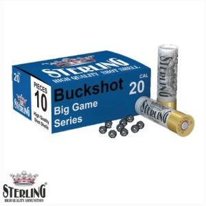 STERLING 20 Cal. Buckshot-Şevrotin Av Fişeği